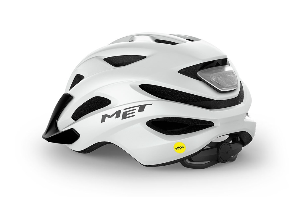 MET Crossover Mips New kerékpáros sisak [matt fehér, 52-59 cm (Uni)]