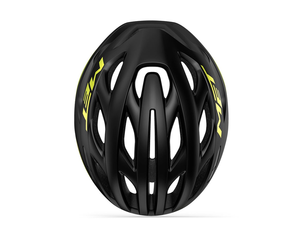 MET Estro Mips kerékpáros sisak [fekete-metál lime, 58-61 cm (L)]