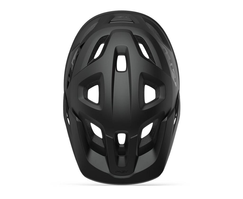 MET Echo kerékpáros sisak [matt fekete, 60-64 cm (L/XL)]
