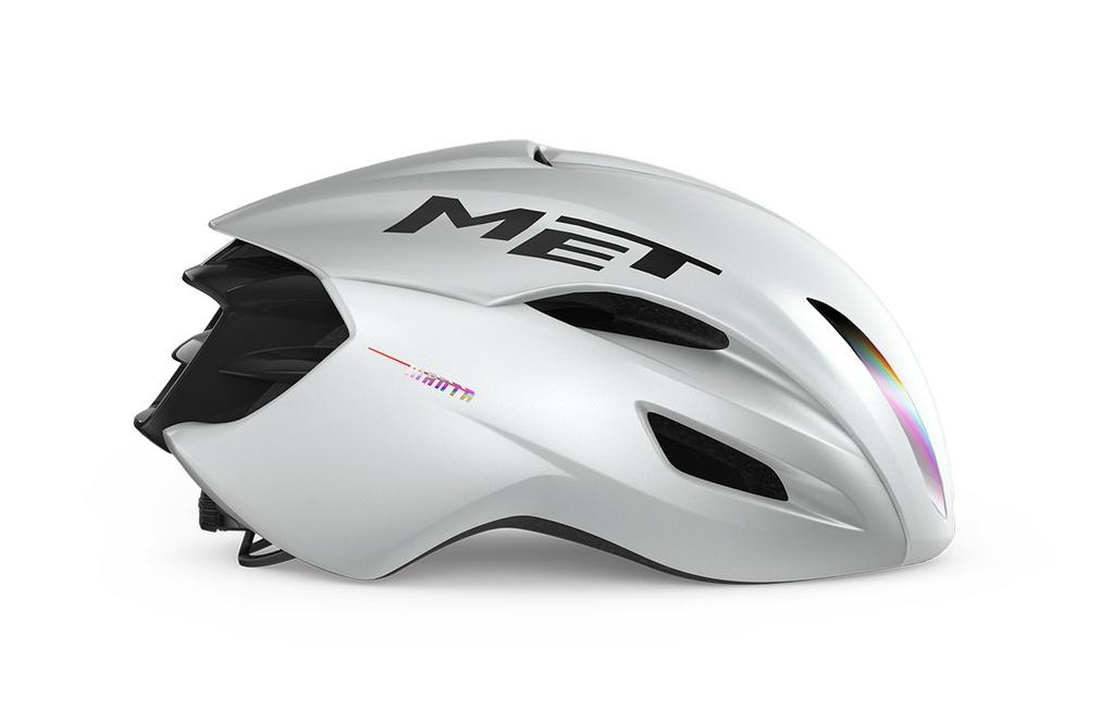 MET Manta Mips kerékpáros sisak [fényes fehér-holografikus, 58-61 cm (L)]
