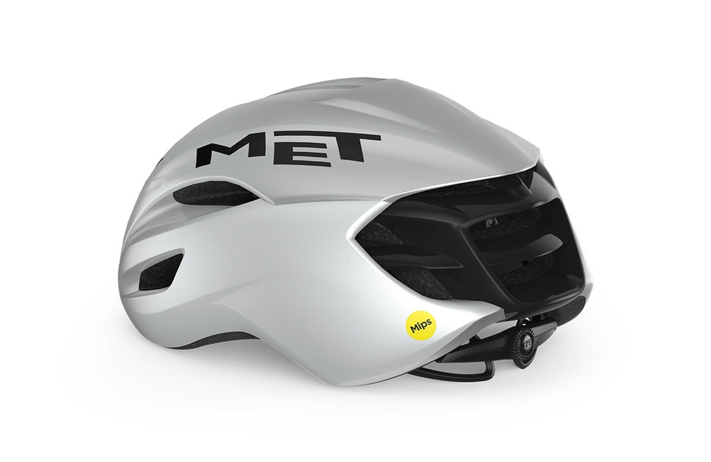 MET Manta Mips kerékpáros sisak [fényes fehér-holografikus, 58-61 cm (L)]