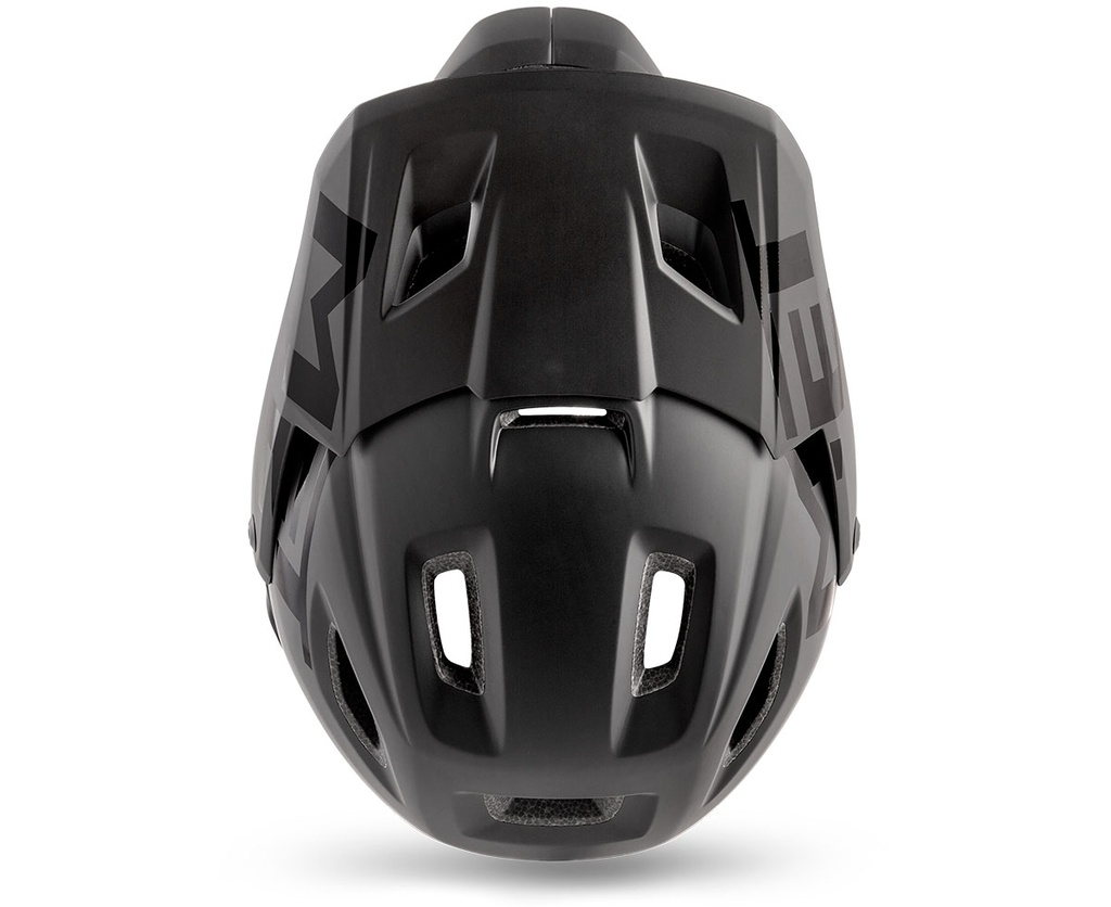 MET Parachute MCR MIPS fullface kerékpáros sisak [matt fekete-fényes fekete, 58-61 cm (L)]