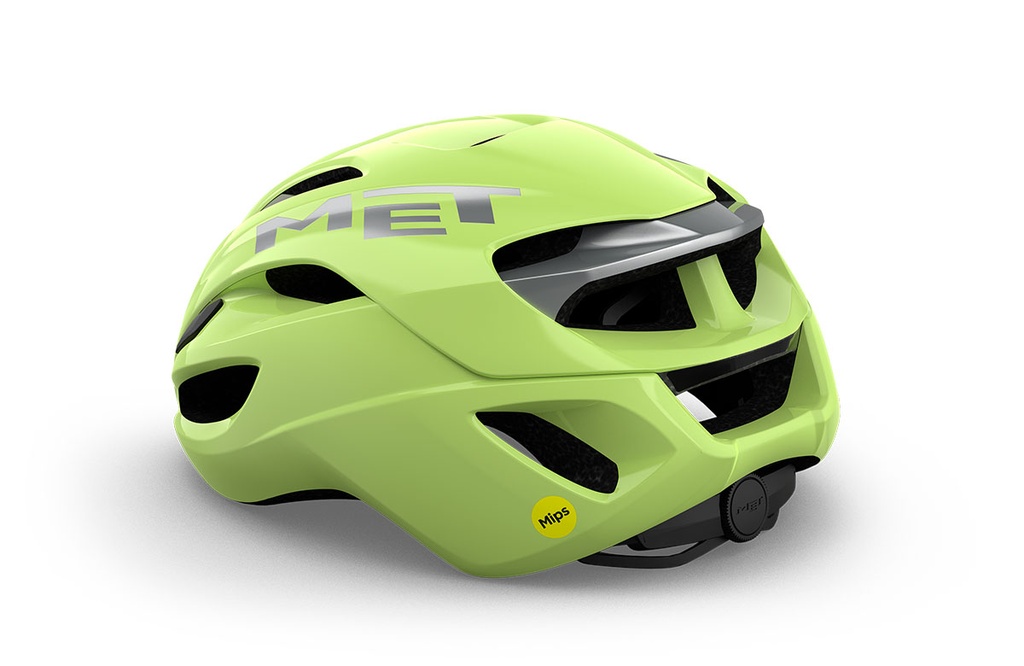 MET Rivale Mips kerékpáros sisak [fényes ultra lime, 52-56 cm (S)]
