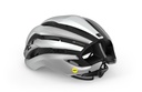 MET Trenta 3K Carbon Mips® kerékpáros sisak [fehér-ezüst, 52-56 cm (S)]