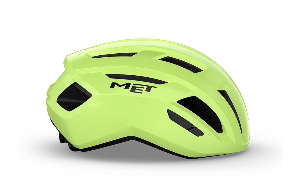 MET Vinci Mips kerékpáros sisak [fényes ultra lime, 52-56 cm (S)]