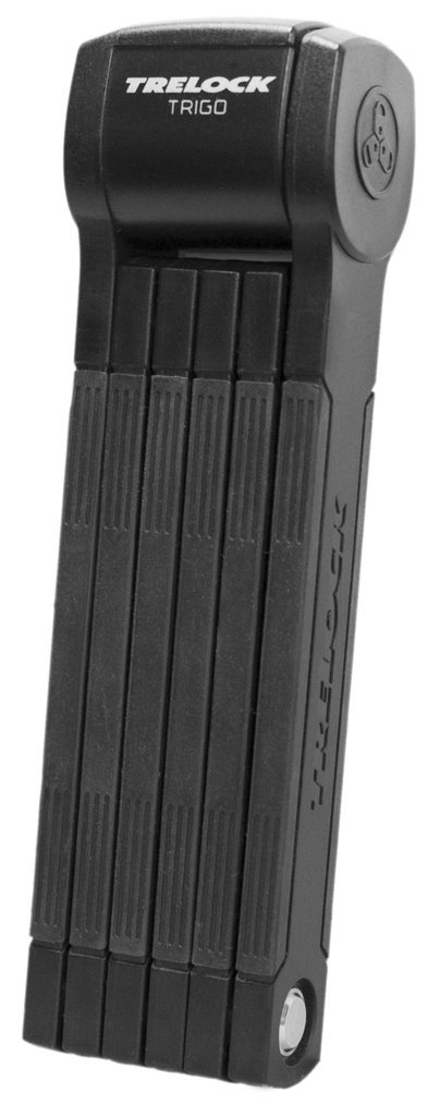 Trelock FS 380 TRIGO® kulcsos colstok zár [fekete, X-Press Air Tag, 85 cm]