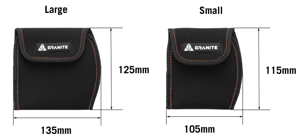 Granite Pita pedál / vázvédő [fekete, S]