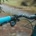 FUNN Upturn High Riser hajlított MTB kormány [kék, 75 mm]