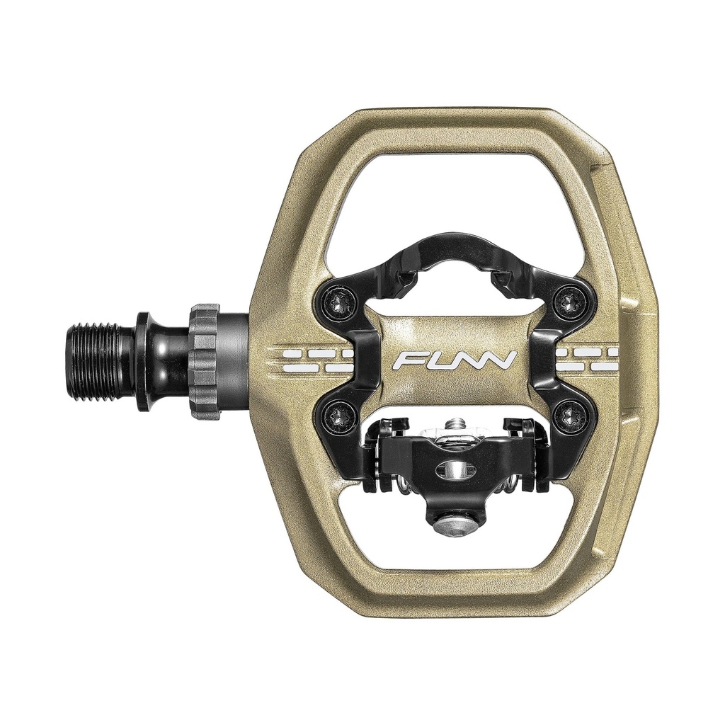 FUNN Clast egyoldalas patentpedál [satin titanium]