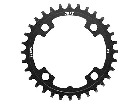 Sunrace CRMX Narrow Wide 4 furatos szimmetrikus lánctányér [fekete, 30]