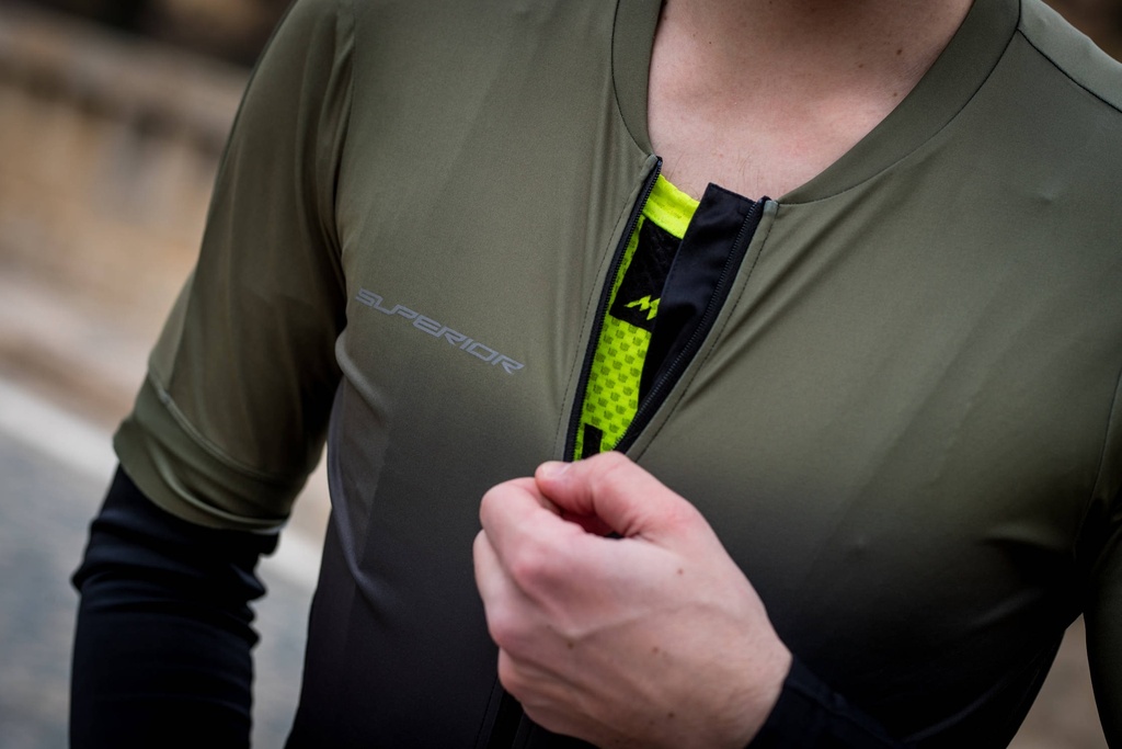 Superior Race SS rövid ujjú mez [olive green-fekete, S]