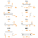 FUNN Descend ZS66/40 alsó félintegrált kormánycsapágy