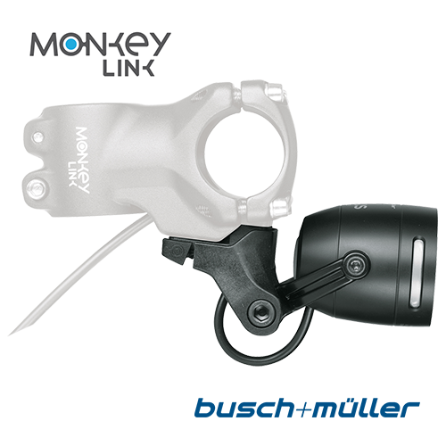 MonkeyLink Busch & Müller Lumotec IQ-XS E ML 70 Lux első lámpa ebike akkumulátorhoz