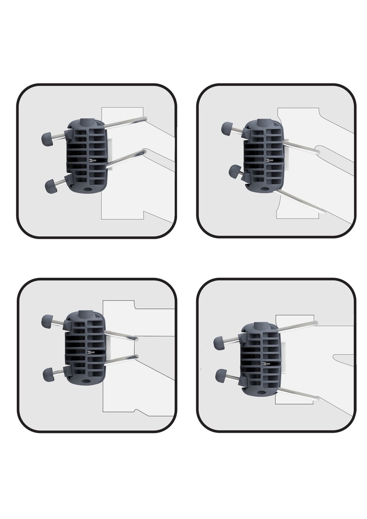 Okbaby Orion előre szerelhető gyerekülés (homlokcsőre) [kék-piros]
