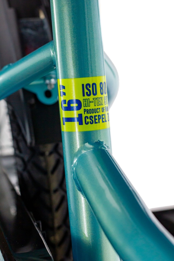 Csepel Drift Kerékpár 16" Kékeszöld