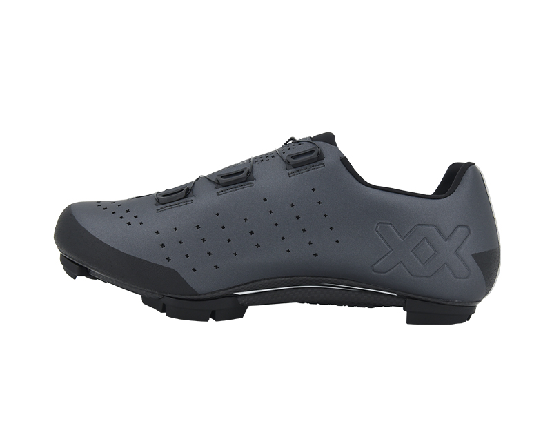 FLR FX9 MTB cipő [metálszürke, 43]