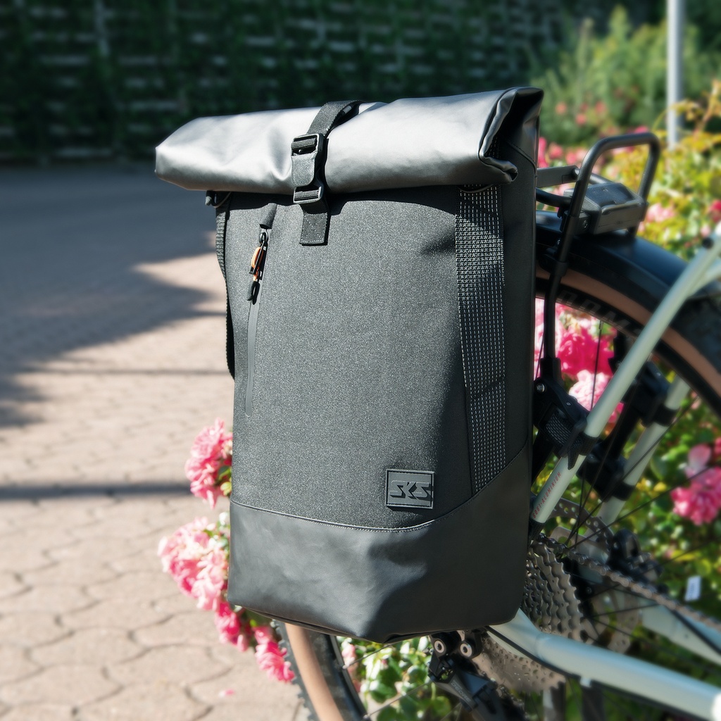 SKS-Germany Infinity Urban Sidebag 1 részes táska csomagtartóra [fekete]