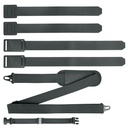 SKS-Germany Infinity Urban Trunkbag XL bővíthető kompakt táska csomagtartó tetejére [fekete]
