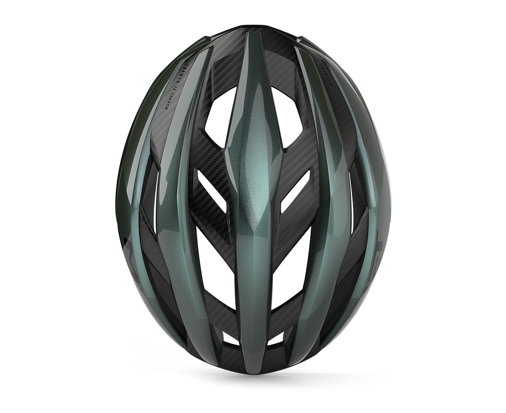 MET New Trenta 3K Carbon kerékpáros sisak [teal, 58-61 cm (L)]