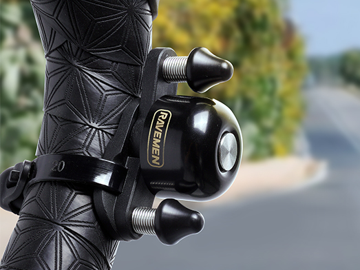 Ravemen Q3 csengő [fekete]