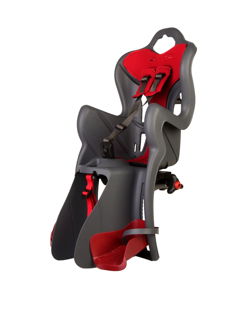 Gyermekülés BIKEFUN B-ONE CLAMP szürke csomaagtartóra