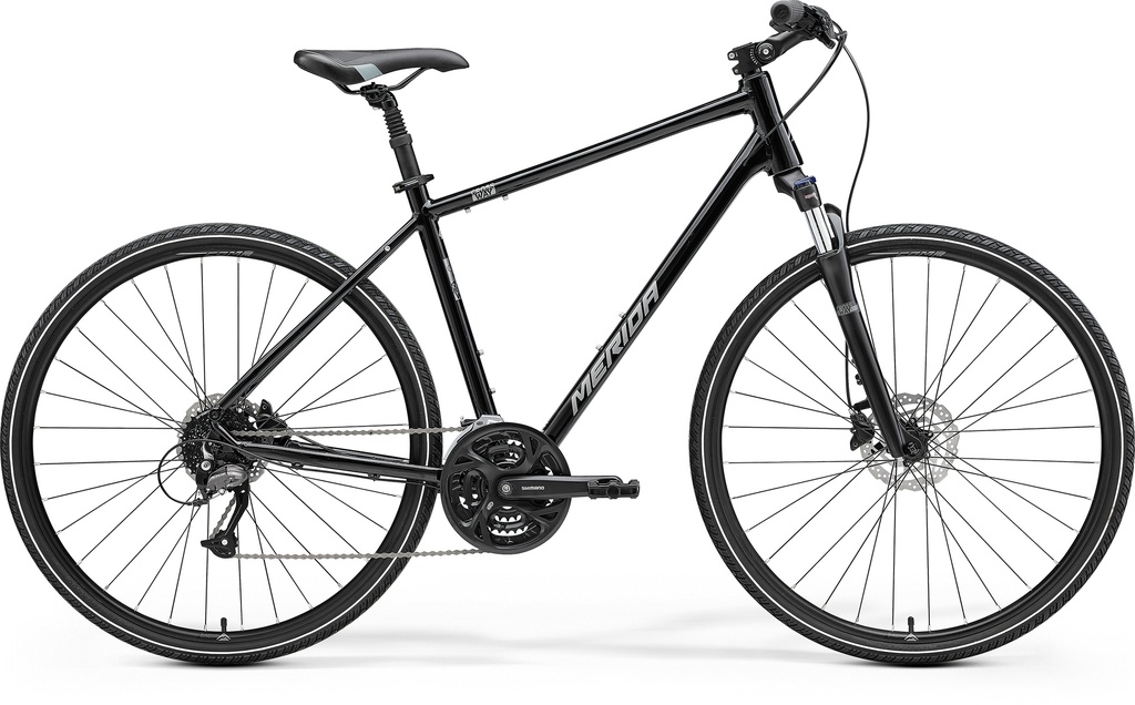 VÁZ MERIDA CROSSWAY 40 fekete (ezüst)