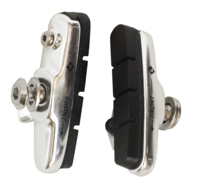 Fékpofa BIKEFUN 53mm menetes ezüst cartridge - 45011AE