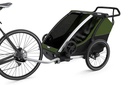 Utánfutó THULE CHARIOT CAB 2 citruszöld