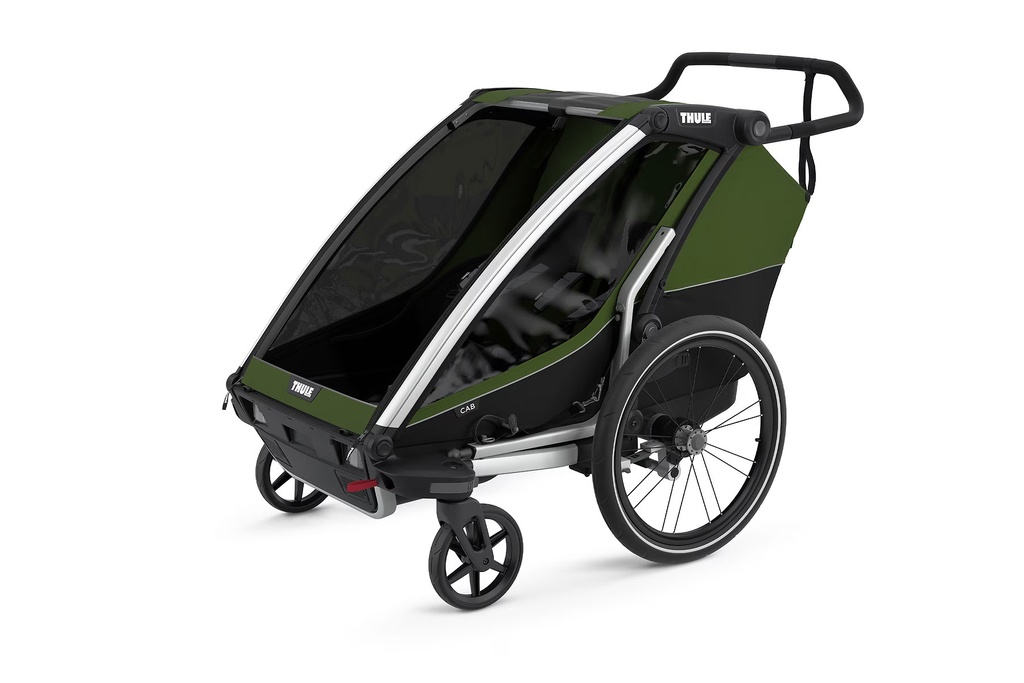 Utánfutó THULE CHARIOT CAB 2 citruszöld