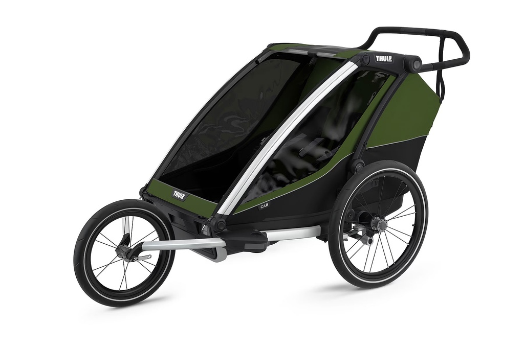 Utánfutó THULE CHARIOT CAB 2 citruszöld