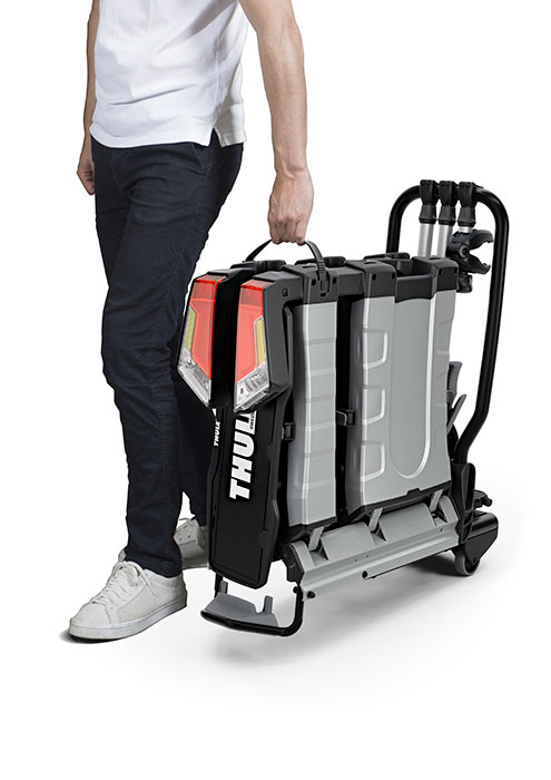 Kerékpárszállító THULE EASYFOLD XT 933 vonóhorog 2 krp