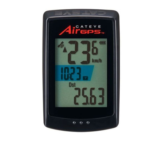 CatEye Air GPS kerékpár-computer, sok funkció, vezeték nélküli, jeladó nélkül