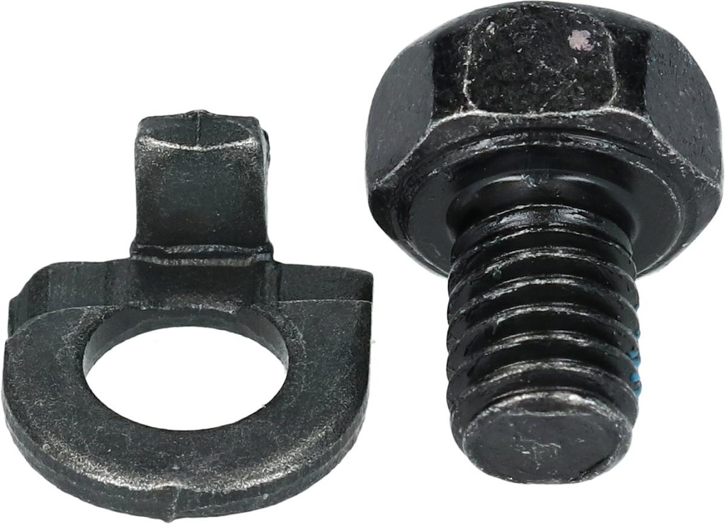 SHIMANO BR-M375 CABLE FIXING BOLT(M6X9)&PLATE