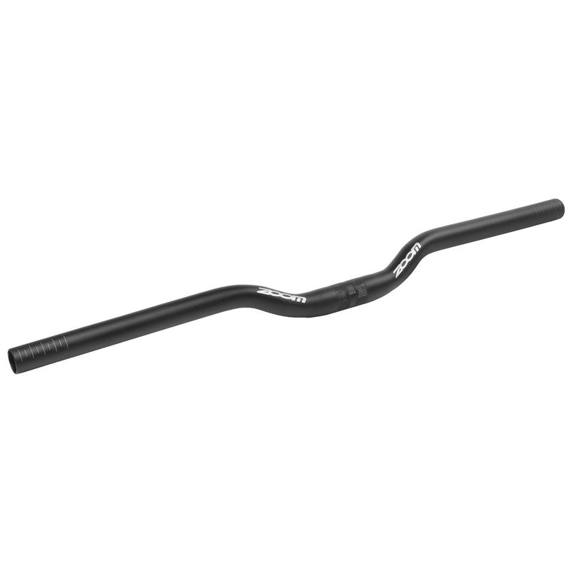 Zoom alumínium MTB lapos kormány 620 mm 25,4 mm 30° matt fekete