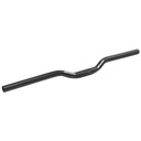 Zoom alumínium MTB lapos kormány 620 mm 25,4 mm 30° matt fekete