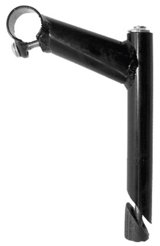 Acél quill kormányszár 160×60 mm 22,2 mm fekete