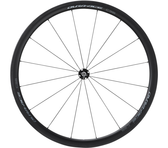 SHIMANO WHEEL, WH-R9200-C36-TU, DURA-ACE, FRONT, 16H, OLD:100MM, QR:133MM, CARBO
