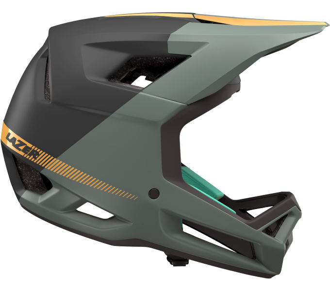 FEJVÉDŐ LAZER CAGE KINETICORE MATTE GREEN XL
