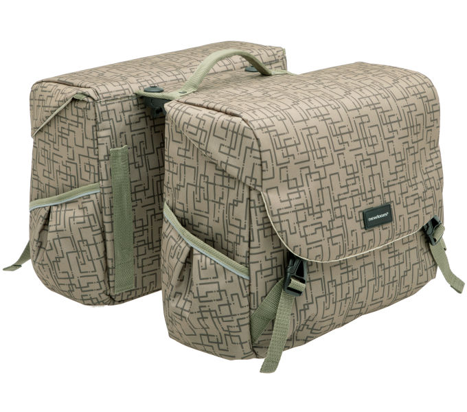 KERÉKPÁROS TÁSKA NEWLOOXS MONDI JOY DUPLA IVY DIÓ 38L 37X26X32CM(X2)