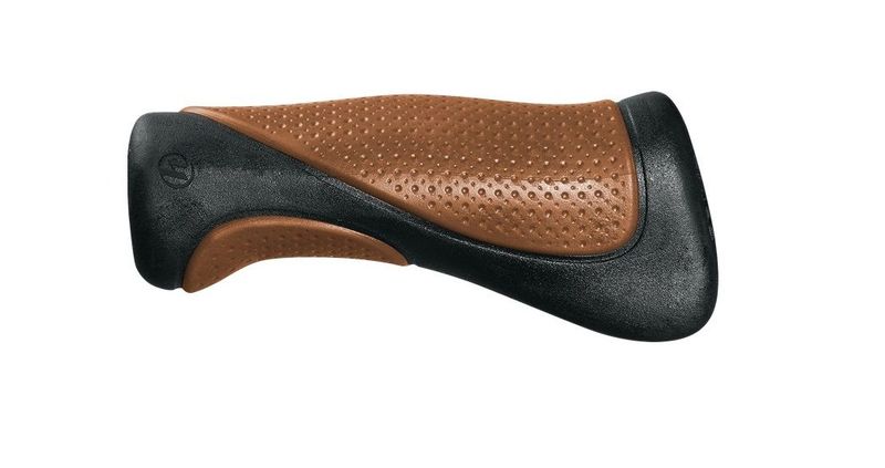 Herrmans Primergo DD14BL ergonomikus markolat 120 mm bal barna/fekete