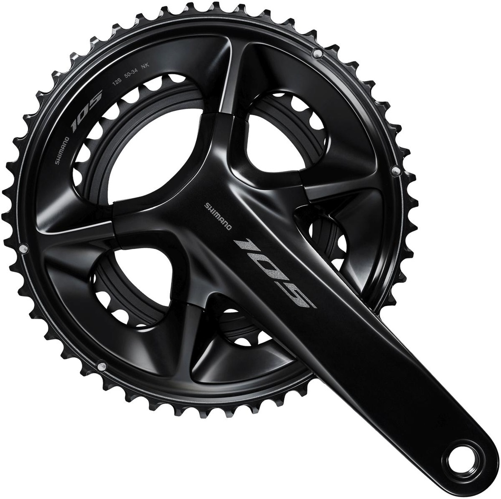 SHIMANO FRONT CHAINWHEEL, FC-R7100, 105, FOR REAR 12-SPEED, HOLLOWTECH 2, 172.5M