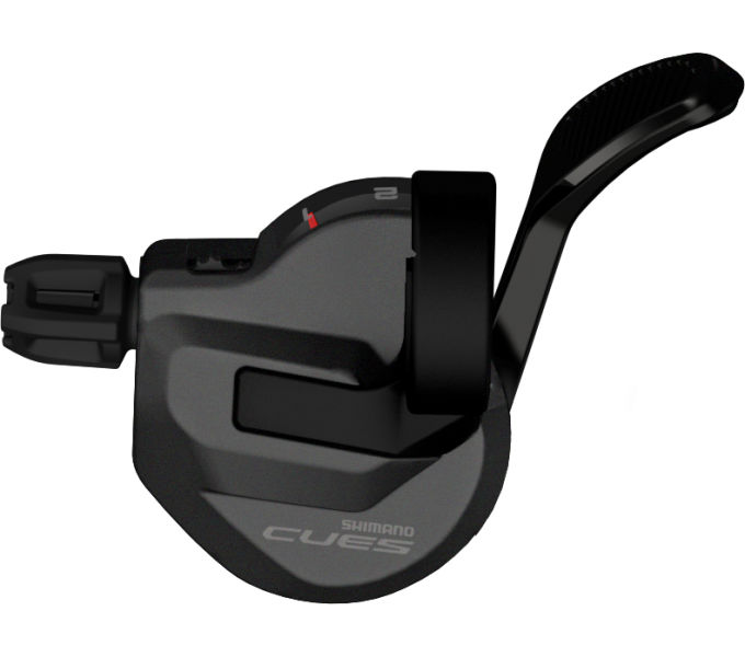 SHIMANO SHIFT LEVER, SL-U8000-L, CUES, LEFT, 2-SPEED, RAPIDFIRE PLUS MONO, W/ OG