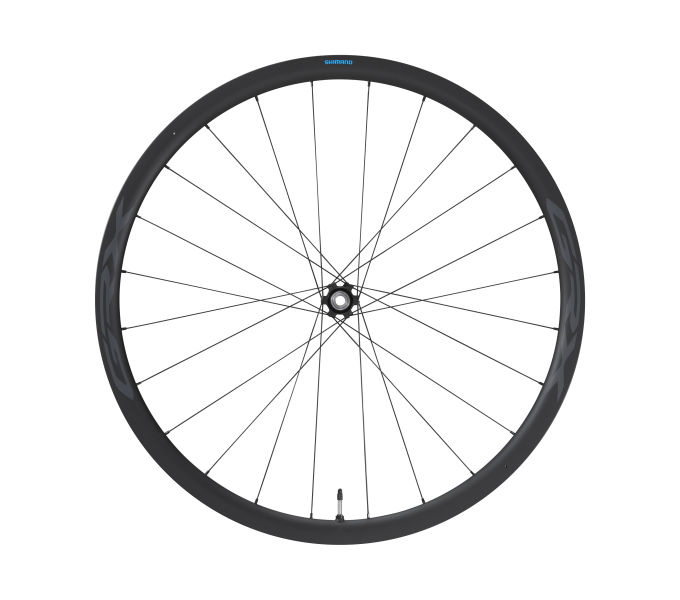 SHIMANO WHEEL, WH-RX870-700C, GRX, FRONT, 24H, OLD:100MM, F:12MM E-THRU, TUBELES