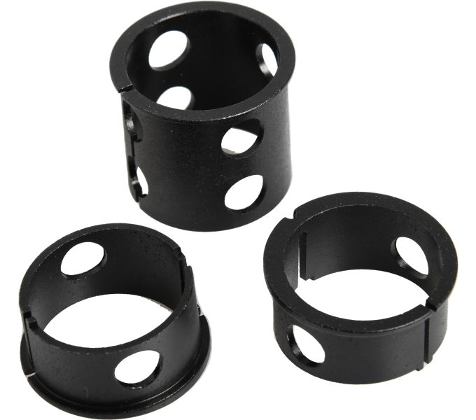 PRO VIBE EVO SHIMS   BLACK, STRAIGHT & +/-2 DEGREE, 2PCS