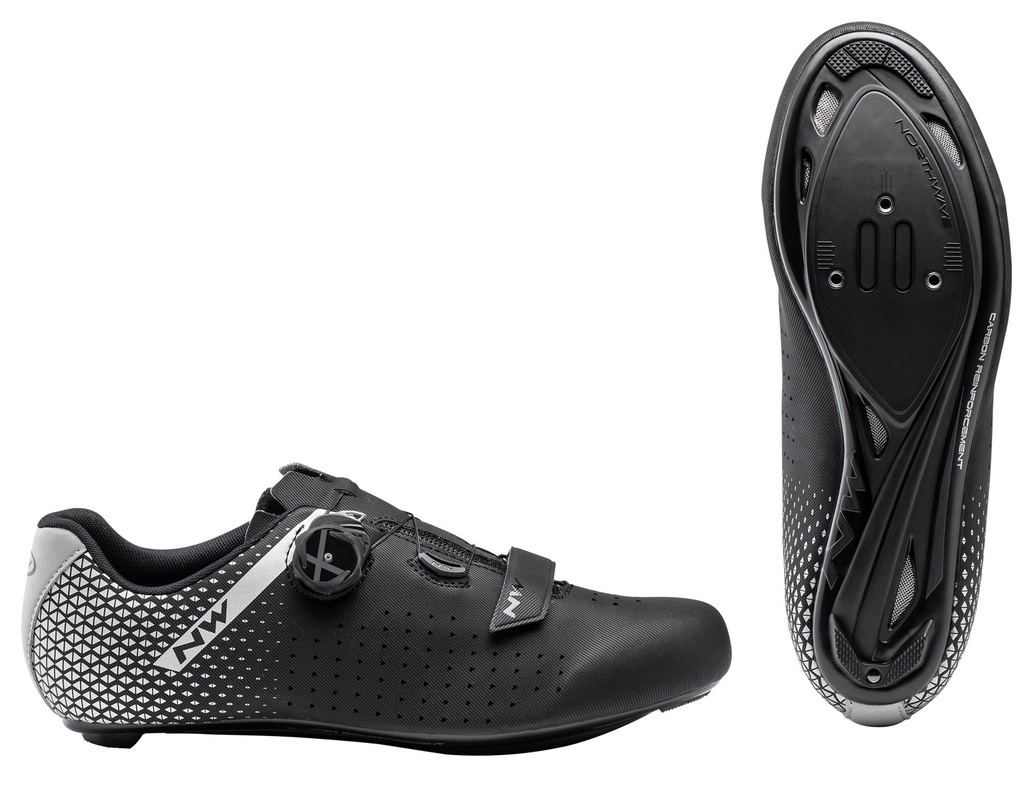 NORTHWAVE ROAD CORE PLUS 2 FEKETE/EZÜST