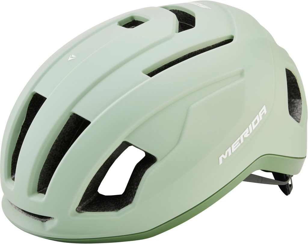 Fejvédő MERIDA SHIFT 58-62cm matt mentazöld - 15 szellőző