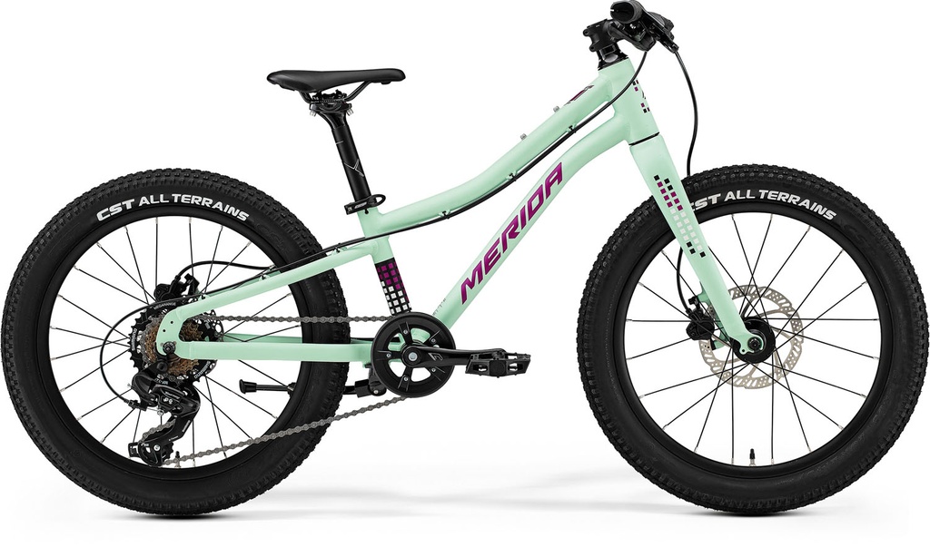 MERIDA MATTS J.20+ I3 MATT MENTA (LILA/FEHÉR/FEKETE)