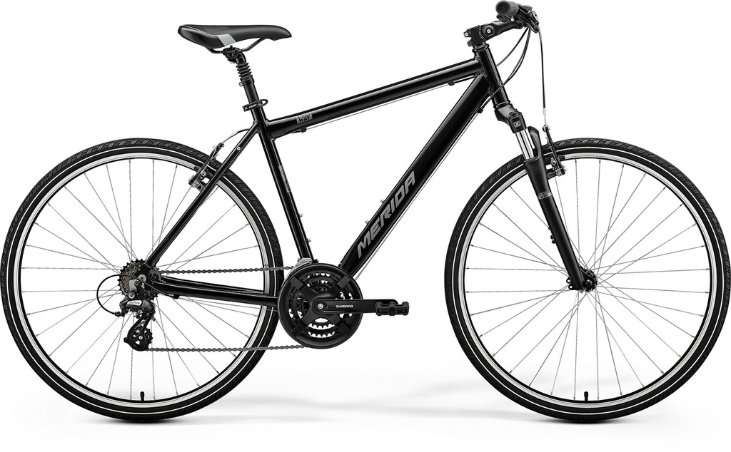 MERIDA CROSSWAY 10-V SE I1 S-M FEKETE (EZÜST)