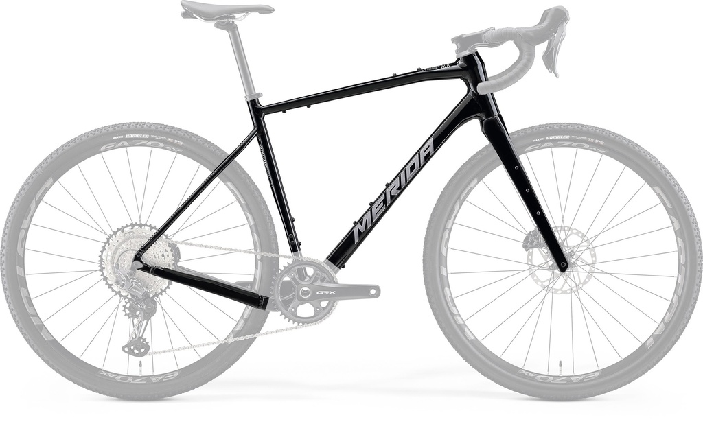 VÁZ MERIDA SILEX 700 II1 FEKETE (SZÜRKE/TITÁN)