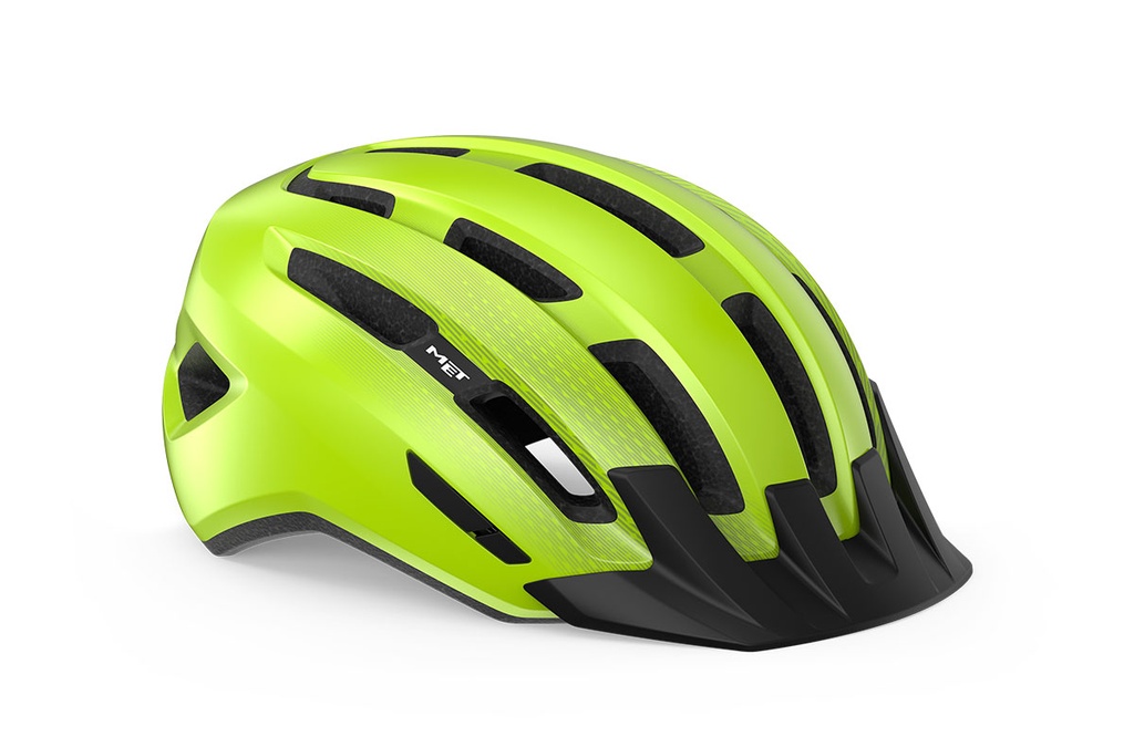 MET Downtown Mips kerékpáros sisak [fényes fluo sárga, 52-58 cm (S/M)]